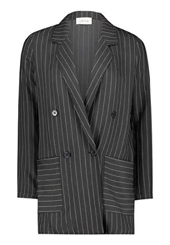 Produktbild: Cartoon Damen 4041/7363 Lässiger Blazer, Black/Beige, 44