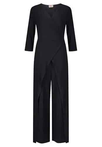 Produktbild: Cartoon Damen Jumpsuit mit weitem Bein Schwarz,36