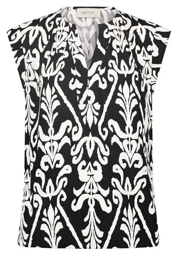 Produktbild: Cartoon Damen Casual-Bluse mit Muster Black-Nature,44