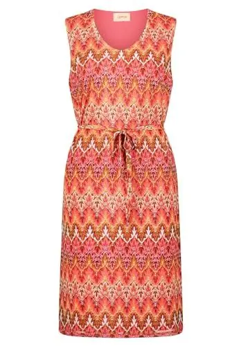 Produktbild: Cartoon Damen Casual-Kleid ohne Arm Cream/Pink,36
