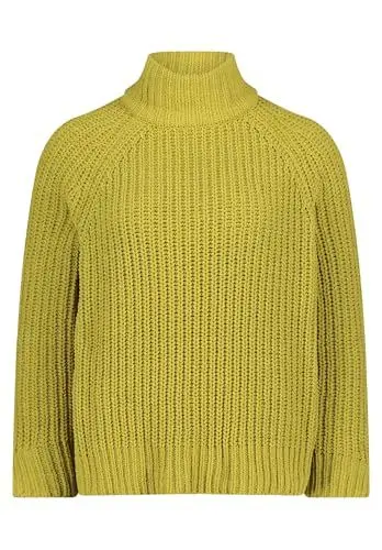 Produktbild: Cartoon Damen Strickpullover mit Stehkragen Green Envy,38