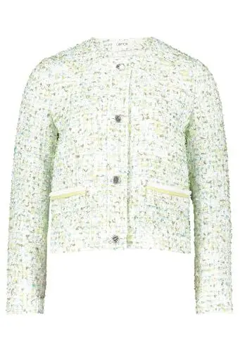 Produktbild: Cartoon Damen Tweedblazer mit Fransen 44, Cream/Green