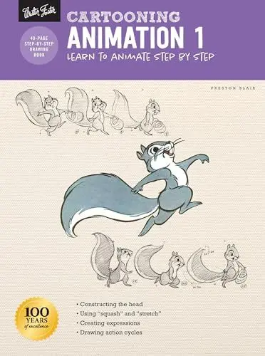 Produktbild: Cartooning: Animation 1 with Preston Blair: Learn to animate step by step (How to Draw & Paint, Band 1)