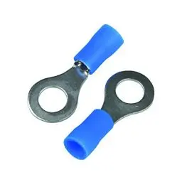 Produktbild: Cartrend 20 Stück Ring-Kabelschuhe, Kabelschuh Ring M6 blau für Kabel 1,5-2,5mm²