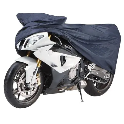 Produktbild: Cartrend 70113 Motorrad Größe Garage, Größe L, Nylon, blau