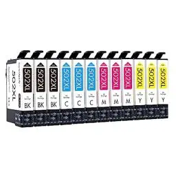Produktbild: Cartridgeify 502XL Druckerpatronen Kompatibel mit Epson 502 XL Patronen Multipack, für Expression Home XP-5100 XP-5105 XP-5155 XP-5150, Workforce WF-2860 WF-2865 WF-2880 WF-2885 WF-2860DWF WF-2865DWF