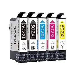 Produktbild: Cartridgeify 502 XL Druckerpatronen Kompatibel mit Epson 502 502XL Tintenpatronen Multipack, für Expression Home XP-5100 XP-5105 XP-5150 XP-5155, Workforce WF-2860 WF-2865 WF-2880 WF-2885 / DWF