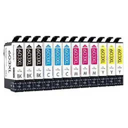 Produktbild: Cartridgeify 603XL Druckerpatronen Kompatibel mit Epson 603 XL Patronen, für Expression Home XP-2100 XP-2105 XP-3100 XP-3105 XP-3150 XP-4100 XP-4105, Workforce WF-2810 WF-2830 WF-2835 WF-2840 WF-2850