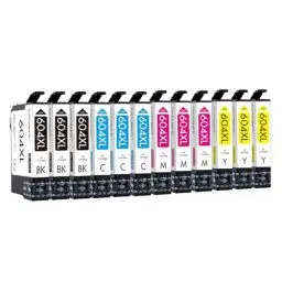 Produktbild: Cartridgeify 604XL Tintenpatronen Kompatibel mit Epson 604 XL Patronen, für Expression Home XP-2200 XP-2205 XP-3200 XP-3205 XP-4200 XP-4205, Workforce WF-2910DWF WF-2930DWF WF-2935DWF WF-2950DWF
