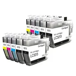 Produktbild: Cartridgeify LC3213 LC3211 Druckerpatronen Kompatibel mit Brother LC-3213 LC-3211 Patronen Multipack (10er-Pack), für MFC-J491DW MFC-J497DW DCP-J572DW DCP-J772DW DCP-J774DW MFC-J890DW MFC-J895DW