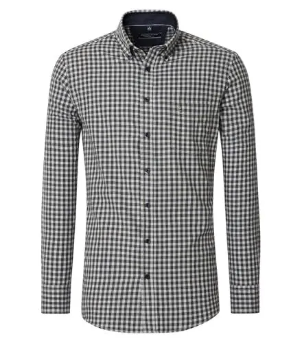 Produktbild: Casa Moda - Comfort Fit - Herren Freizeit Hemd Langarm (444340000), Größe:XXL, Farbe:Blau (102)