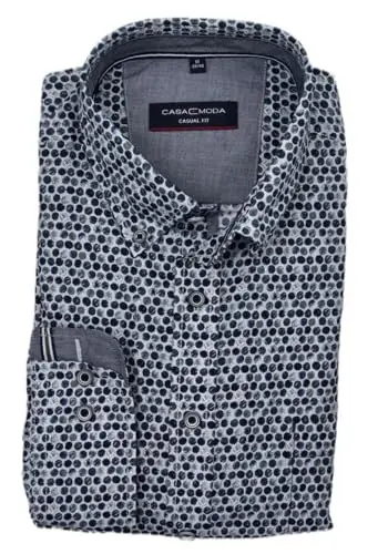 Produktbild: CASAMODA Casual-Fit Freizeithemd Gemustert - XXL
