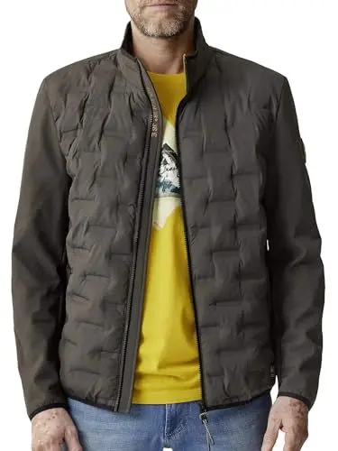 Produktbild: CASAMODA Materialmixjacke Uni Dunkelgrün L
