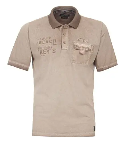 Produktbild: CASAMODA Polo-Shirt Uni Beige M