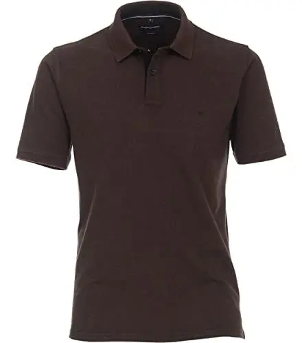 Produktbild: CASAMODA Polo-Shirt Uni Braun XL