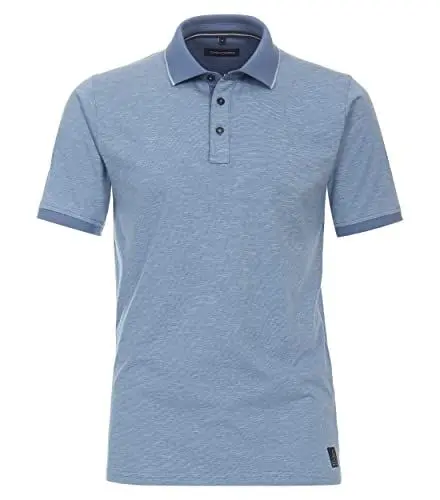 Produktbild: CASAMODA Polo-Shirt Uni Himmelblau XL