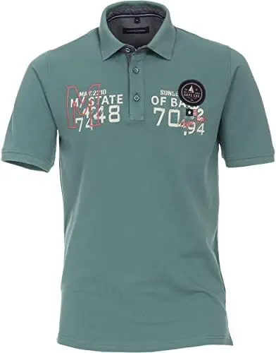 Produktbild: CASAMODA Polo-Shirt Uni Türkisblau M