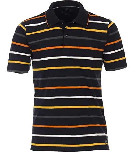 Produktbild: CASAMODA Polo-Shirt gestreift Hellorange L