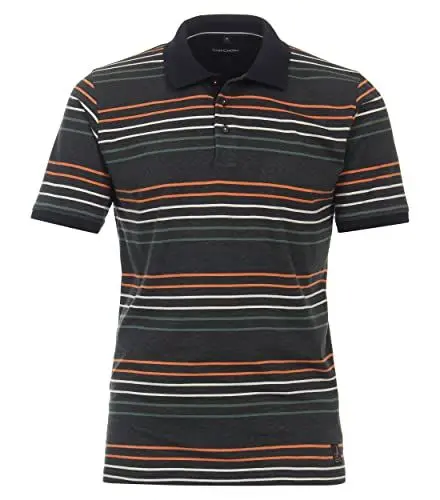 Produktbild: CASAMODA Polo-Shirt gestreift Olive XL