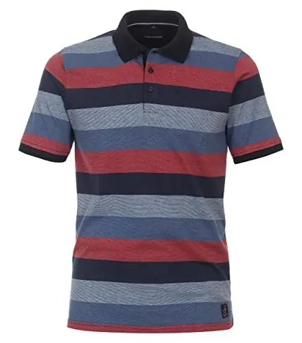 Produktbild: CASAMODA Polo-Shirt gestreift Rot XXL