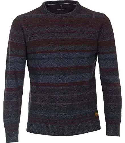 Produktbild: CASAMODA Pullover gestreift Dunkelrot L
