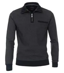 Produktbild: CASAMODA Sweattroyer Uni graues Dunkelblau XL