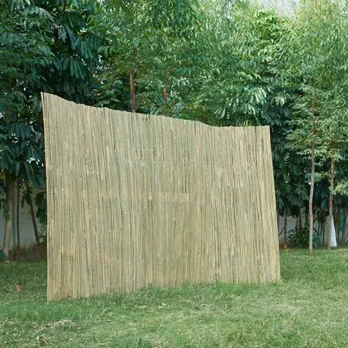 Produktbild: casa.pro Bambuszaun Baarle Sichtschutzmatte Sichtschutzzaun Balkonverkleidung Bambusmatte als Wind- und Blickschutz für Garten, Balkon, Terrasse (HxB) 200x500cm Natur