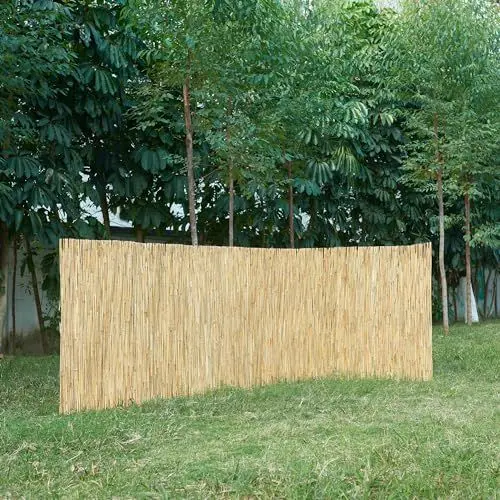 Produktbild: casa.pro Schilfrohrmatte Abbateggio 160 x 300 cm Sichtschutz Balkon Schilfzaun Garten Schilfmatte Balkonverkleidung Gartenzaun