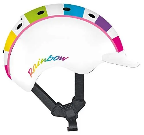 Produktbild: Casco Kinder Mini 2 Regenbogen Fahrradhelm, buntig, S