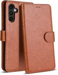 Produktbild: Case Collection für Samsung A05s Hülle - Leder Handyhülle mit Kartenfächern (RFID-Blockierung) Stoßfest (Ständer) Handy Schutzhülle für Samsung Galaxy A05s Hülle