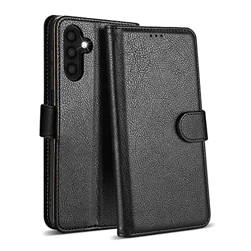 Produktbild: Case Collection für Samsung A54 5G Hülle - Leder Handyhülle mit Kartenfächern (RFID-Blockierung) Stoßfest (Ständer) Handy Schutzhülle für Samsung Galaxy A54 5G Hülle