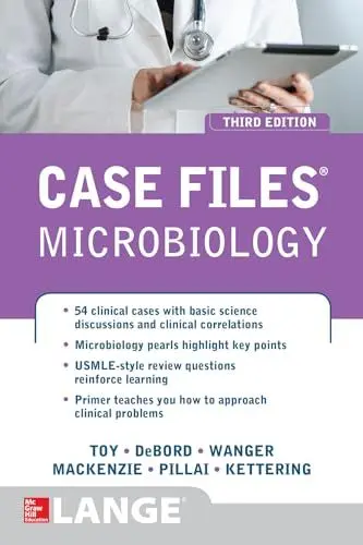 Produktbild: Case Files Microbiology, Third Edition (Case Files (Lange))