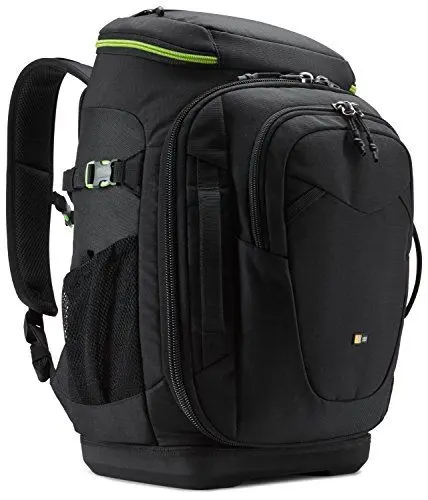 Produktbild: Case KDB-101 Logic Kontrast Pro-DSLR Kamerarucksack mit Notebookfach schwarz/grün
