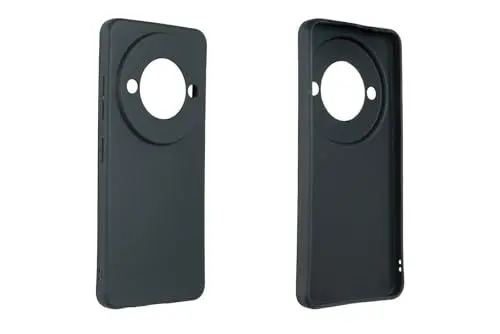 Produktbild: caseroxx Schutz-Hülle kompatibel mit Nubia Focus 5G, schwarz TPU-Hülle aus flexiblem Gummi, stoßfeste Handy-Tasche mit Kantenschutz, passgenau & robust für den Alltag