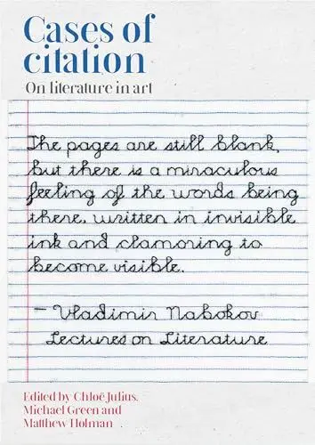 Produktbild: Cases of citation: On literature in art