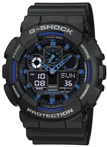 Produktbild: CASIO G-Shock Unisexuhr aus Kunstharz – CA.GA-100-1A2ER