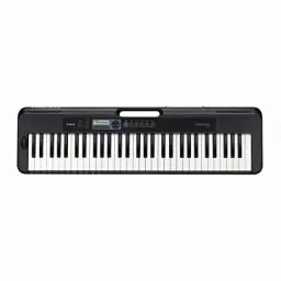Produktbild: Casio Casiotone CT-S300 Keyboard mit 61 anschlagdynamischen Tasten, 400 Sounds & 77 Begleitrhythmen, schwarz
