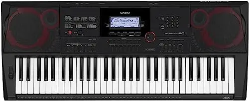 Produktbild: Casio CT-X3000 Top Keyboard mit 61 anschlagdynamischen Tasten, 800 Sounds & 235 Begleitrhythmen, Pitchwheel, schwarz