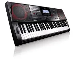 Produktbild: Casio CT-X5000 Top Keyboard mit 61 anschlagdynamischen Standardtasten, Begleitautomatik und starkem Lautsprechersystem, schwarz