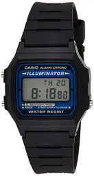 Produktbild: Casio HerrenArmbanduhr Digital Quarz Harz F-105W-1AWYEF