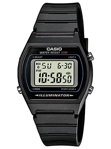 Produktbild: Casio Unisex ErwachseneArmbanduhr Digital Quarz Harz W-202-1AVEF