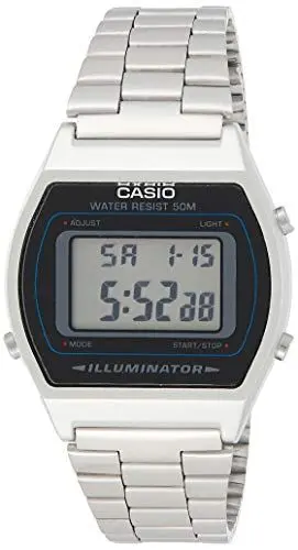Produktbild: Casio Unisex ErwachseneArmbanduhr Digital Quarz Edelstahl B640WD-1AVEF