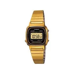 Produktbild: Casio DamenArmbanduhr Digital Quarz Edelstahl LA670WEGA-1EF
