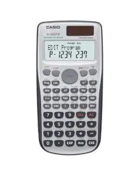 Produktbild: Casio FX-3650P II programmierbarer Rechner mit 279 Funktionen, 2-Zeilen-Display, Batterie/Solarzelle