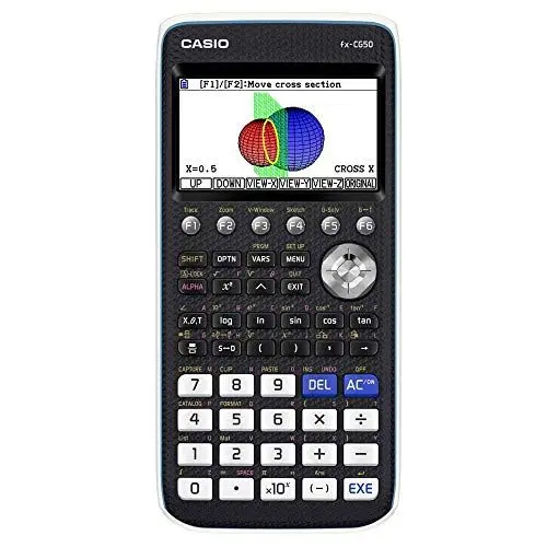 Produktbild: Casio FX-CG50 Grafikrechner mit hochauflösendem Farbdisplay, deutsche Menüführung