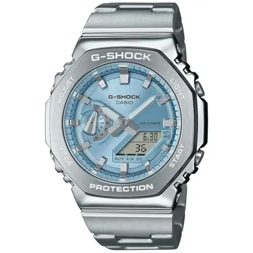 Produktbild: Casio GM-2110D-2AER Uhr Digitales Quarzuhrwerk Stahl Unisex