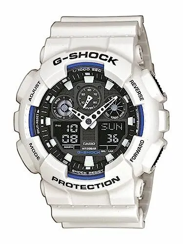 Produktbild: Casio G-Shock Herren Harz Uhrenarmband GA-100B-7AER