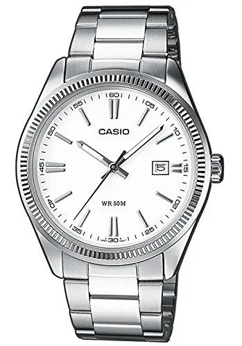 Produktbild: Casio HerrenArmbanduhr Analog Quarz Edelstahl MTP-1302PD-7A1VEF