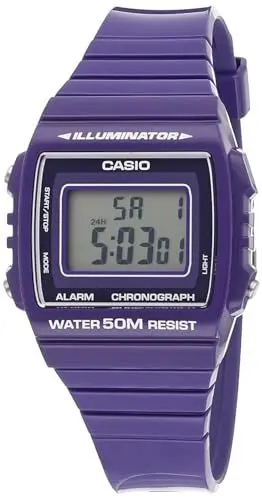 Produktbild: CASIO Herren Digital Quarz Uhr mit Resin Armband W-215H-6