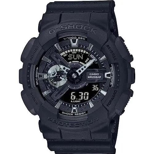 Produktbild: Casio 51.2Mm Remaster Schwarz Uhr - CA.GA-114RE-1AER